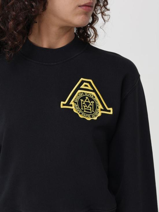 25FW 엠부시 스웨터 BWBA001S24JER001 1018 Black - AMBUSH