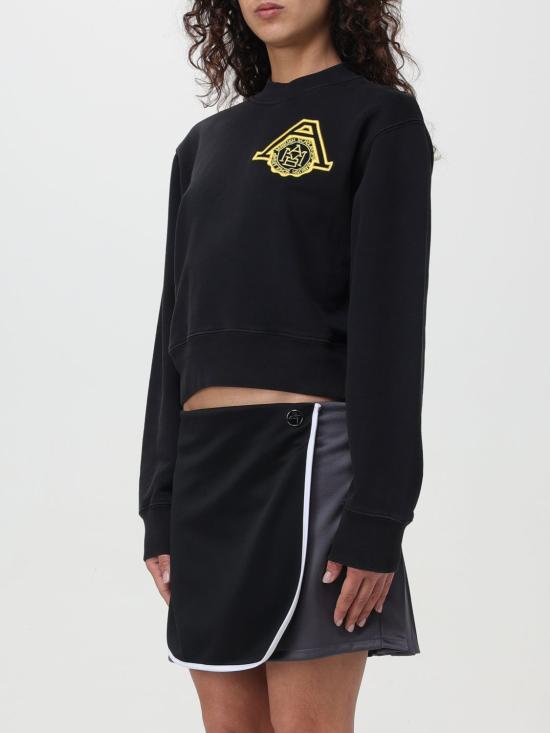 25FW 엠부시 스웨터 BWBA001S24JER001 1018 Black - AMBUSH