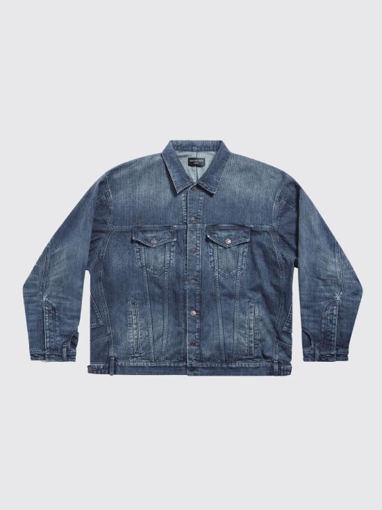  발렌시아가 데님 자켓 767943TNW65 4445 Blue