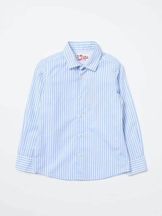 25FW [키즈] 세인트바쓰 패턴 셔츠 AGN0001 01164F Multicolor