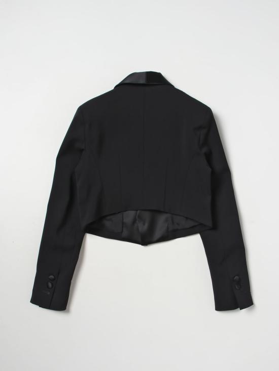 25FW [키즈] 디스퀘어드2 캐주얼 자켓 DQ1496D0A3A DQ900 Black - DSQUARED2