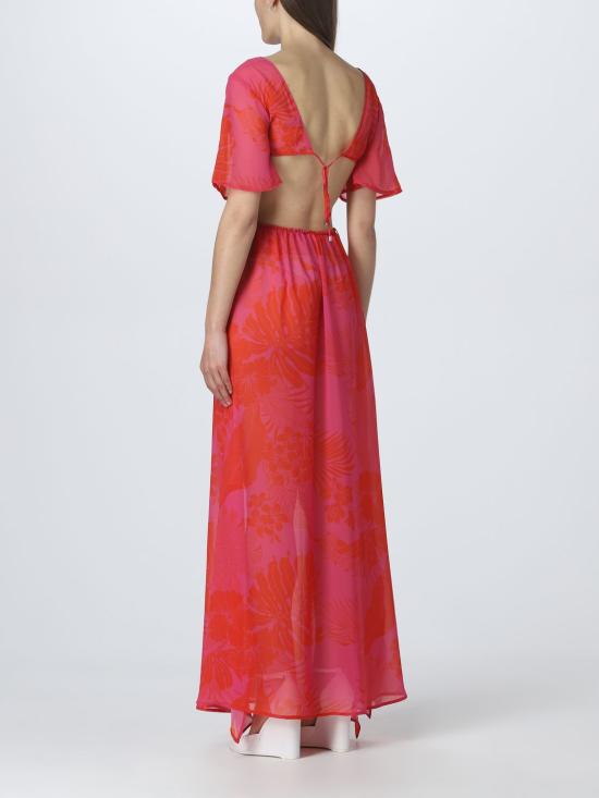  핑코 롱 원피스 101031A0SI NA0 Pink - PINKO