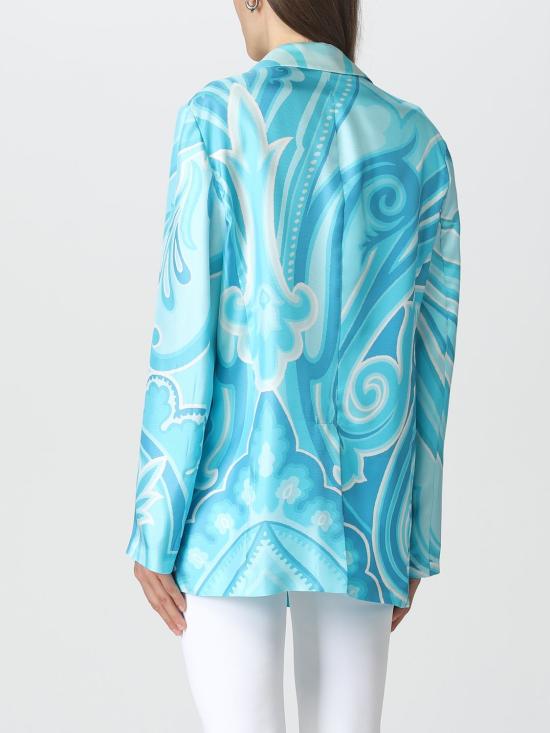  에트로 자켓 121914629 255 Blue - ETRO