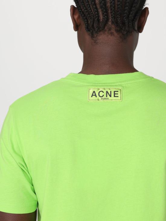  아크네 스튜디오 반팔 티셔츠 CL0265 ABF Green - ACNE STUDIOS