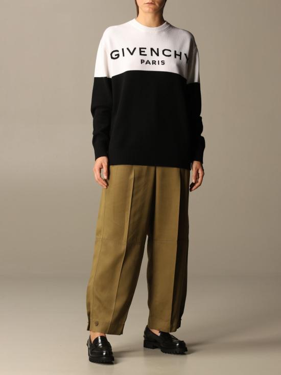  지방시 스트레이트 팬츠 BW50CN11VS 305 Kaki - GIVENCHY