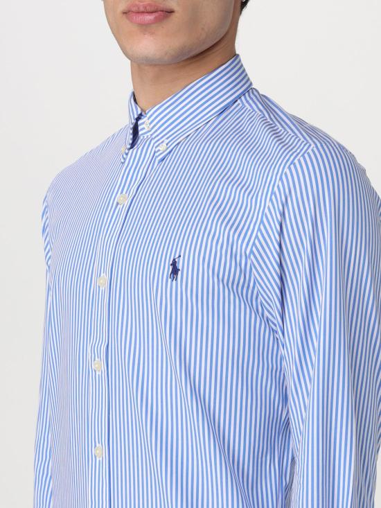 26SS 랄프 로렌 긴팔 셔츠 710929344001 Blue - RALPH LAUREN