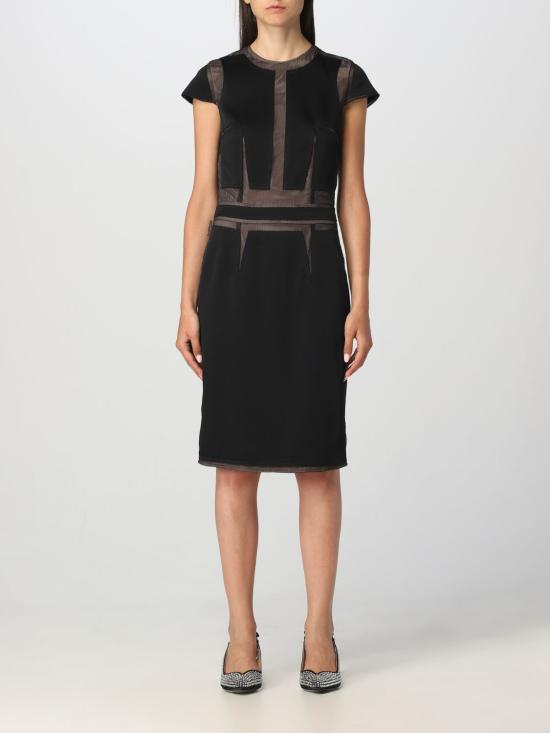  모스키노 미디 원피스 04285554 1555 Black