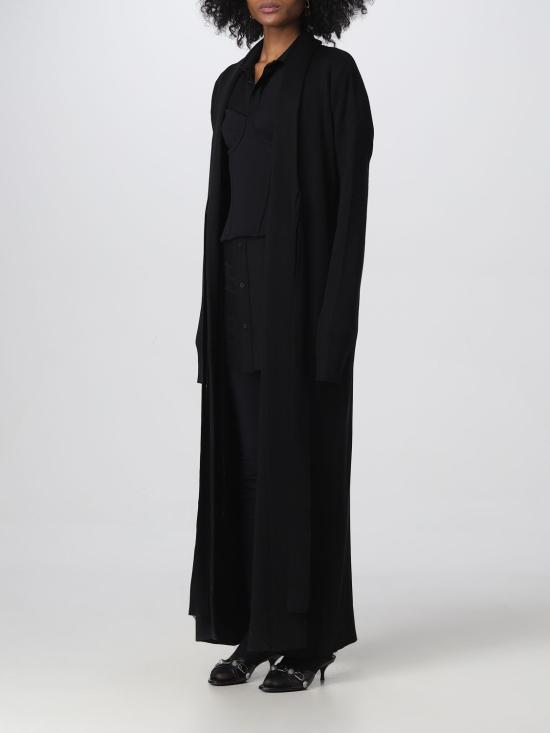  발렌시아가 롱 원피스 724993T2113 1000 Black - BALENCIAGA