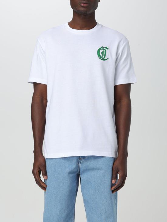  저스트까발리 반팔 티셔츠 76OAHC09CJ618 003 White