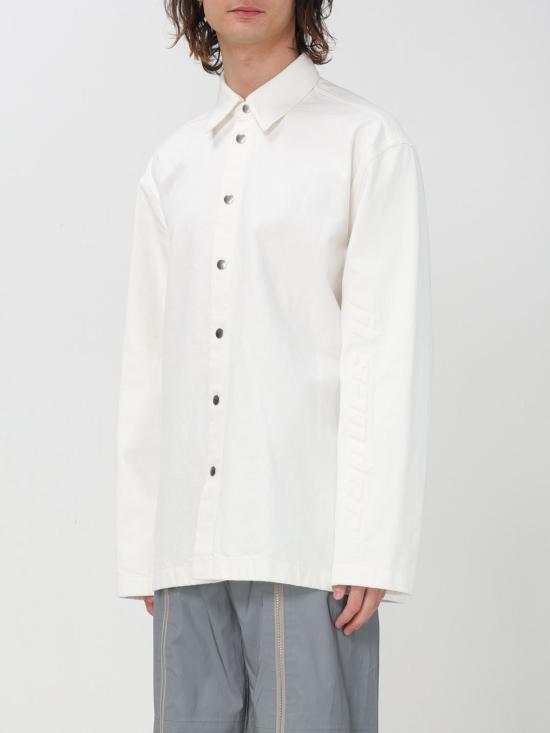  질샌더 긴팔 셔츠 J21DL0137J46463 102 White - JIL SANDER