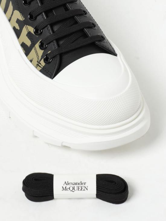 25FW 알렉산더 맥퀸 스니커즈 777961WIAT6 1680 Black - ALEXANDER MCQUEEN