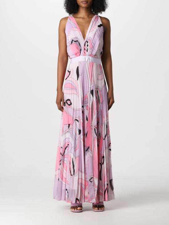  핑코 롱 원피스 100403A0H7 WO2 Multicolor