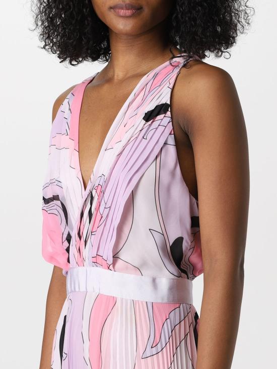  핑코 롱 원피스 100403A0H7 WO2 Multicolor - PINKO