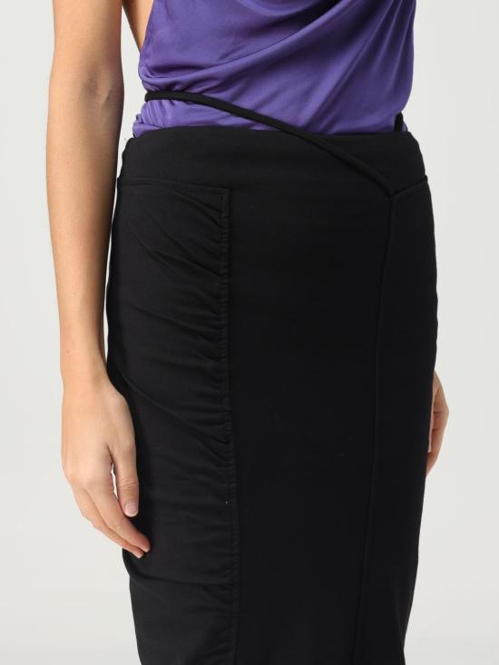  고쉬81 미디 스커트 42338 100 Black - GAUGE81