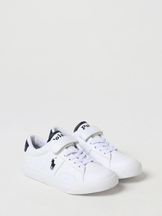  [키즈] 폴로 랄프로렌 스니커즈 RL00566100 WHT TMB NAVY White - POLO RALPH LAUREN