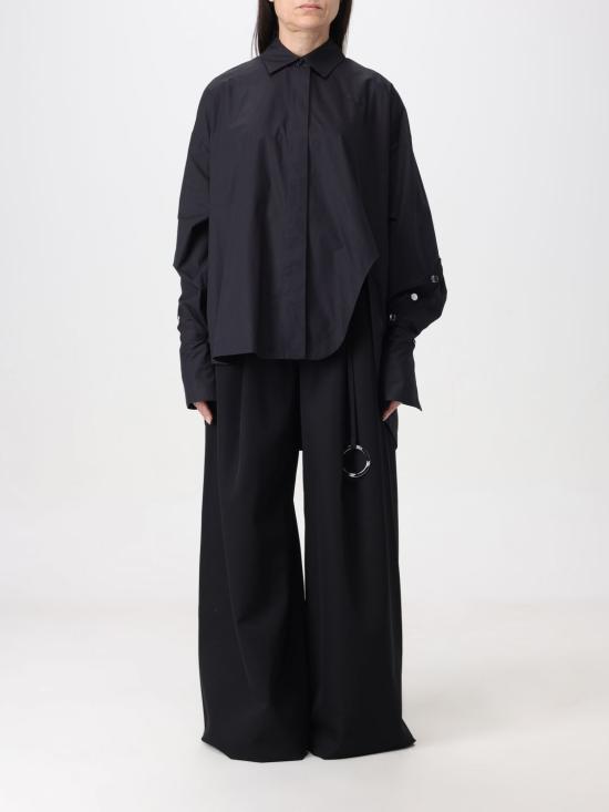  디 아티코 블라우스 241WCH16C052 100 Black