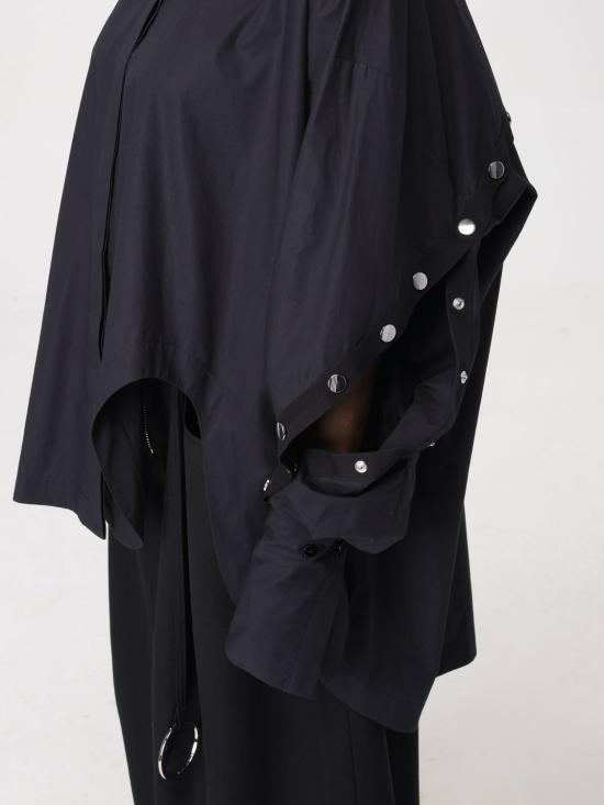  디 아티코 블라우스 241WCH16C052 100 Black - THE ATTICO