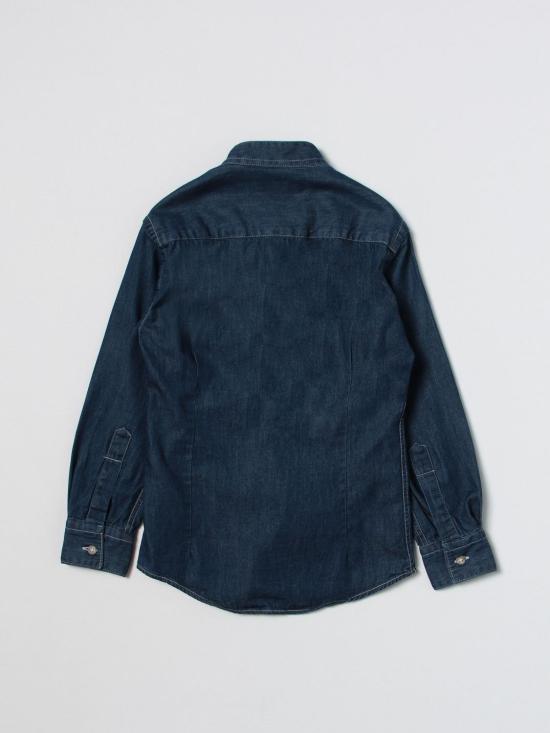 25FW [키즈] 누프키트 데님 셔츠 NK880 73 Blue - NUPKEET