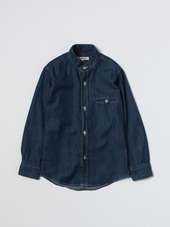 25FW [키즈] 누프키트 데님 셔츠 NK880 73 Blue