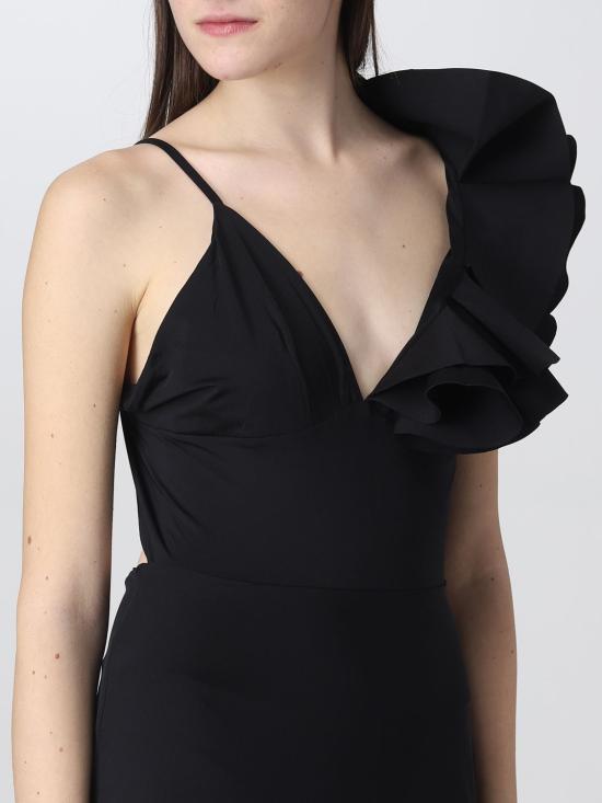  메이겔 코로넬 롱 원피스 VT 015 BLK Black - MAYGEL CORONEL