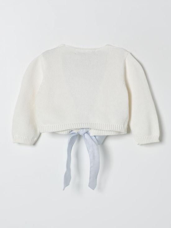  [키즈] 라스투펜데리아 가디건 SCSC52102 D68 Ivory - LA STUPENDERIA