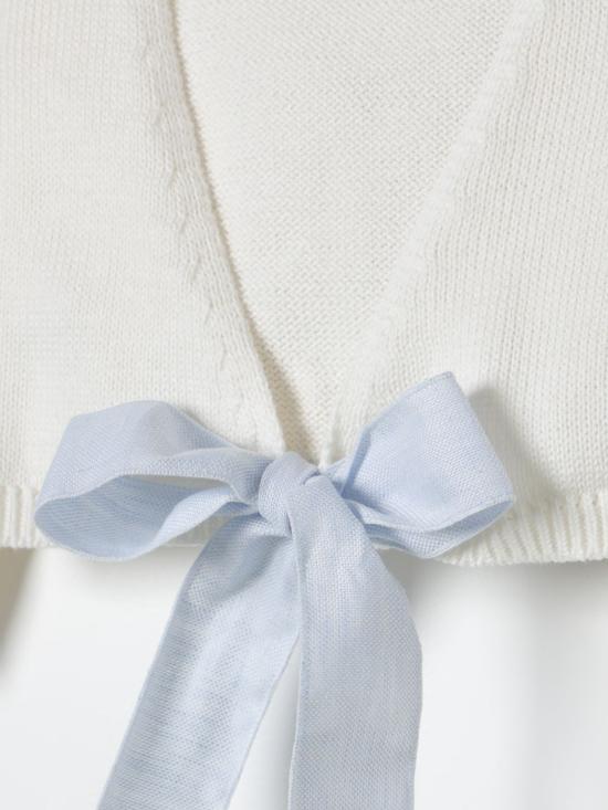  [키즈] 라스투펜데리아 가디건 SCSC52102 D68 Ivory - LA STUPENDERIA