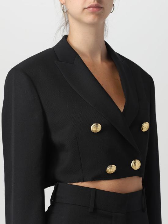 25FW 팜앤젤스 자켓 PWEN032E23FAB001 1076 Black - PALM ANGELS