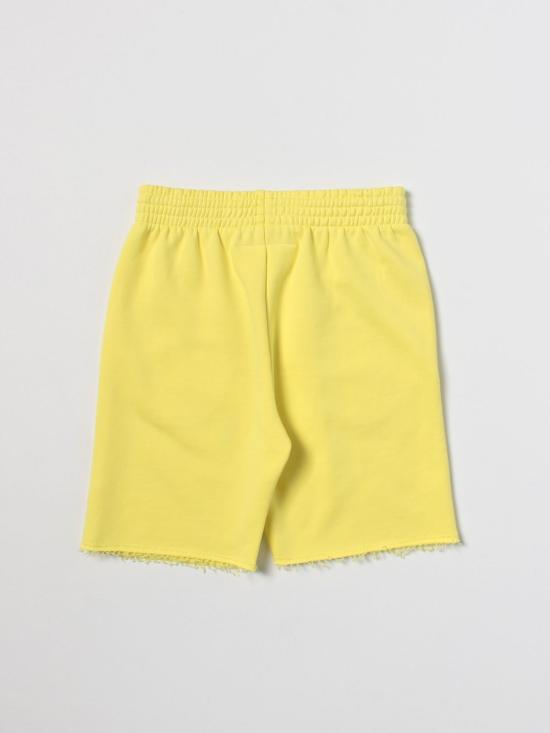 25FW [키즈] MM6 메종마르지엘라 쇼츠/버뮤다 M60316MM007 M6203 Yellow - MM6 MAISON MARGIELA