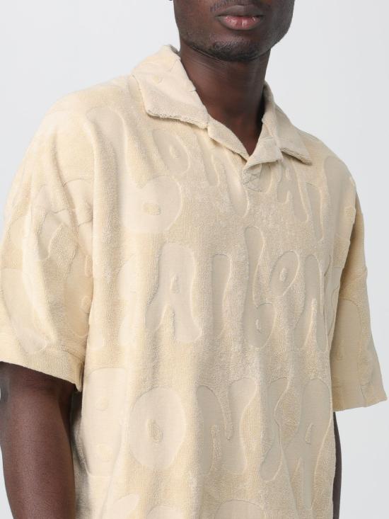  본사이 폴로 티셔츠 SS24TS007001 ALMOIL Cream - BONSAI