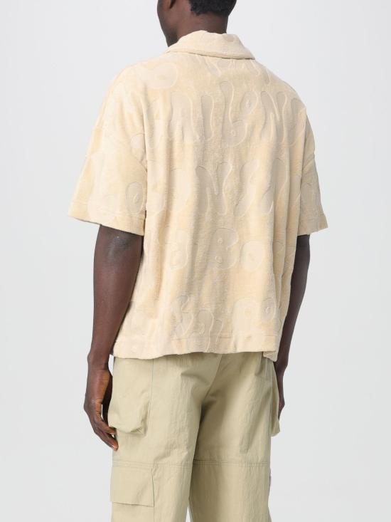  본사이 폴로 티셔츠 SS24TS007001 ALMOIL Cream - BONSAI