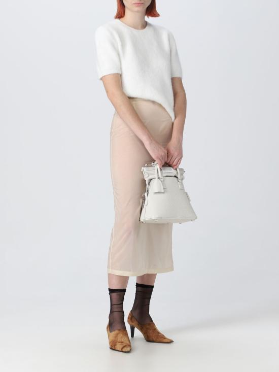  마르지엘라 스웨터 S29HL0003S18269 101 White - MAISON MARGIELA