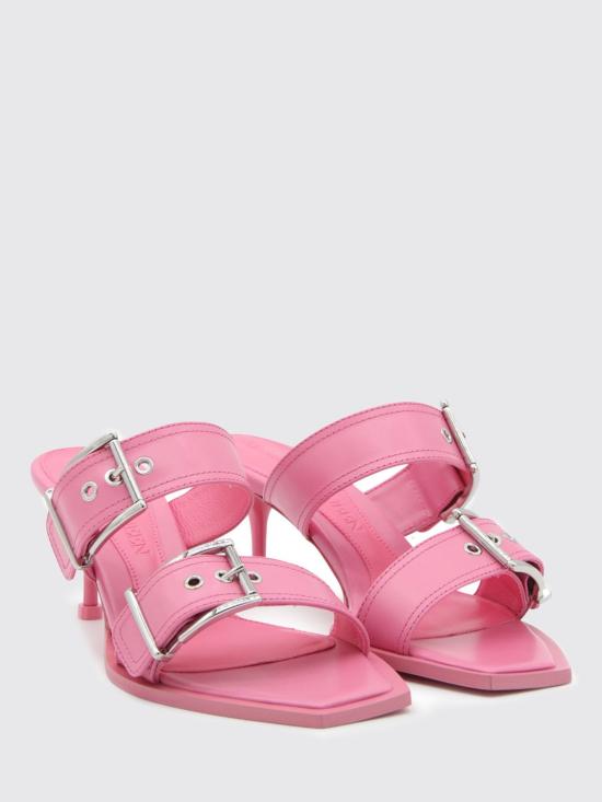 25FW 알렉산더 맥퀸 뮬/슬리퍼 709991WHSWD 5482 Pink - ALEXANDER MCQUEEN