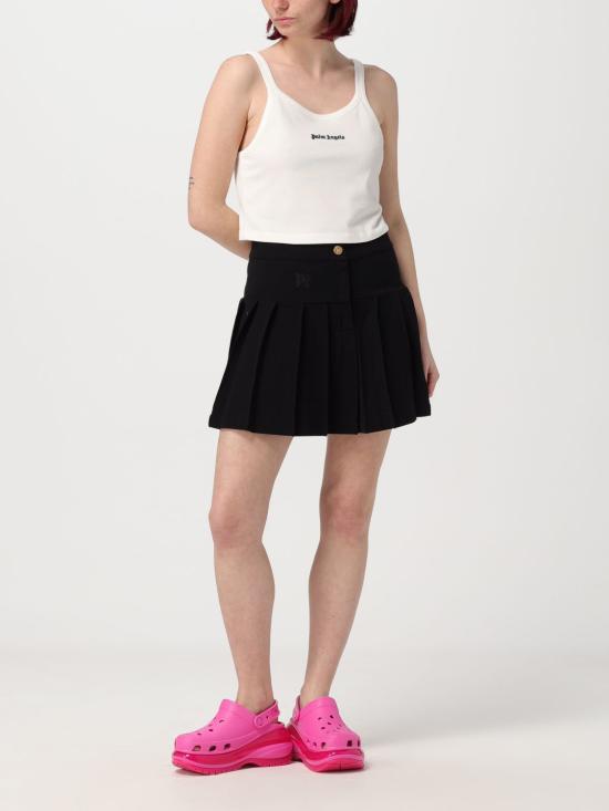 25FW 팜앤젤스 민소매 티셔츠 PWAD060S24FAB002 0310 White - PALM ANGELS