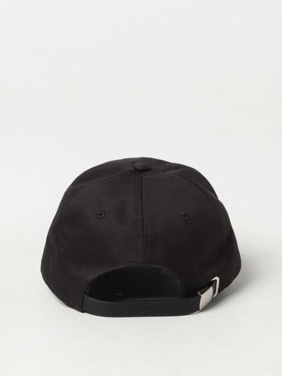 25FW 알렉산더 맥퀸 볼캡 6886584105Q 1066 Black - ALEXANDER MCQUEEN