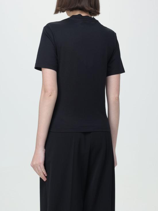 25FW 팜앤젤스 반팔 티셔츠 PWAA044S24JER002 1003 Black - PALM ANGELS