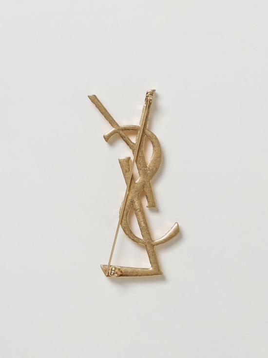 25FW 생로랑 브로치 652410Y1500 8060 Gold - SAINT LAURENT