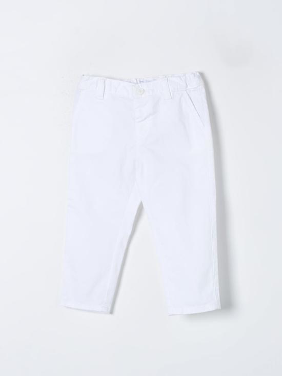  [키즈] 엠포리오 아르마니 스트레이트 팬츠 8NHP604N6YZ 0100 White