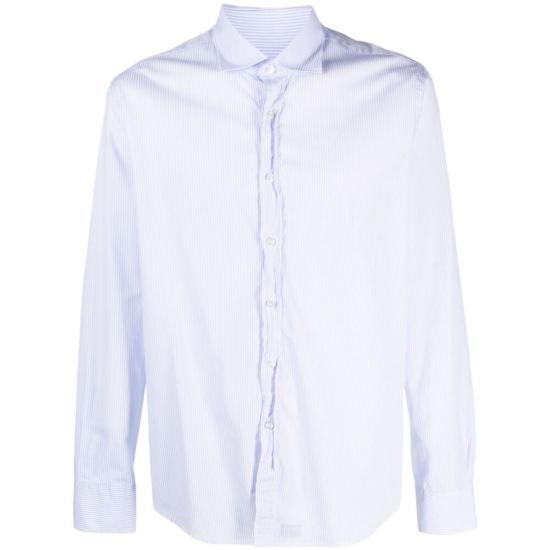  데펄루 긴팔 셔츠 DUKE 04 BLUE WHITE
