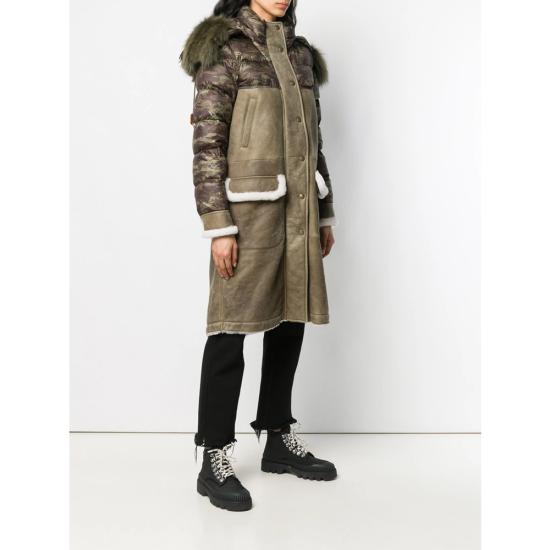  미스터앤미세스퍼 롱패딩 XCO0105 CAMOU GREEN - MR & MRS