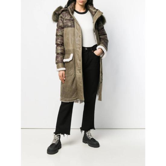  미스터앤미세스퍼 롱패딩 XCO0105 CAMOU GREEN - MR & MRS