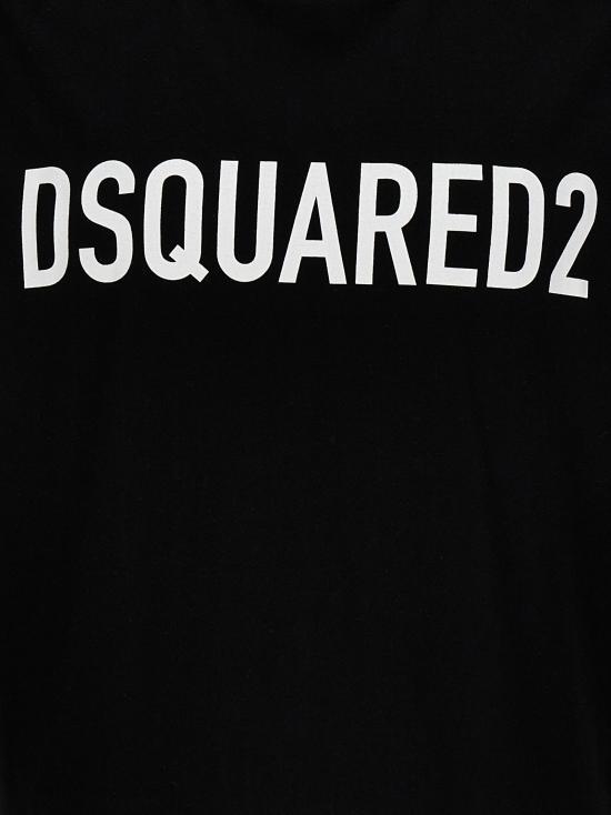 26SS 디스퀘어드2 반팔 티셔츠 S74GD1197D20004900 White Black - DSQUARED2