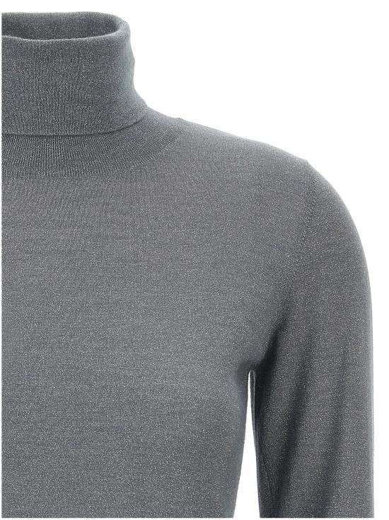 26FW 브루넬로 쿠치넬리 터틀 넥 캐시미어 스웨터 M41800063PC9510 Gray - BRUNELLO CUCINELLI