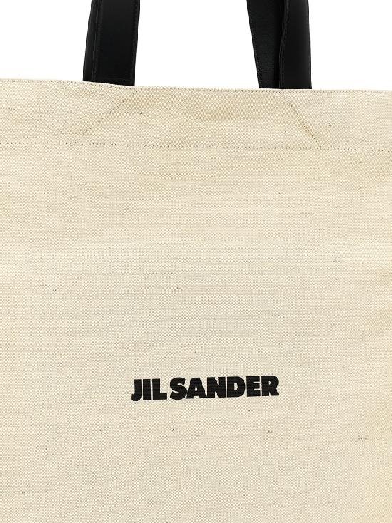 26FW 질샌더 토트백 J07WD0104P7060280 White Black - JIL SANDER