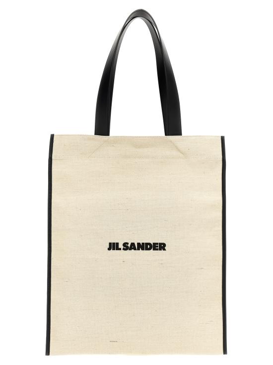 26FW 질샌더 토트백 J07WD0104P7060280 White Black