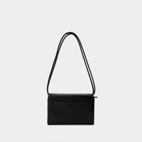  아미 레더 부레즈부 월렛 스트랩 ULL164AL0052001 BLACK - AMI