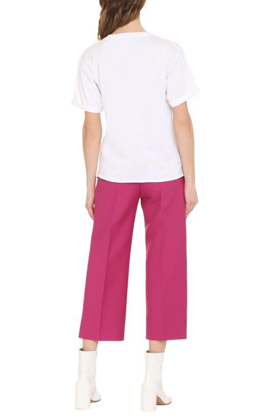 25SS 생로랑 반팔 티셔츠 460876YB2DQ 9000 WHITE - SAINT LAURENT