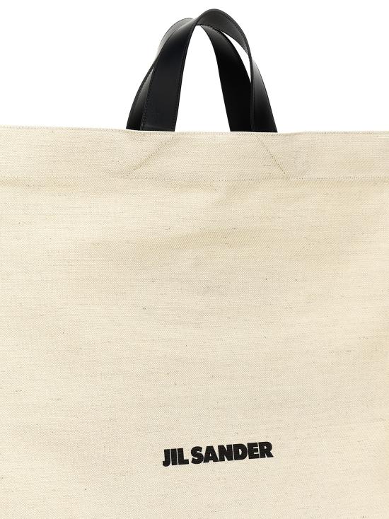 26FW 질샌더 토트백 J07WD0105P7060280 White Black - JIL SANDER