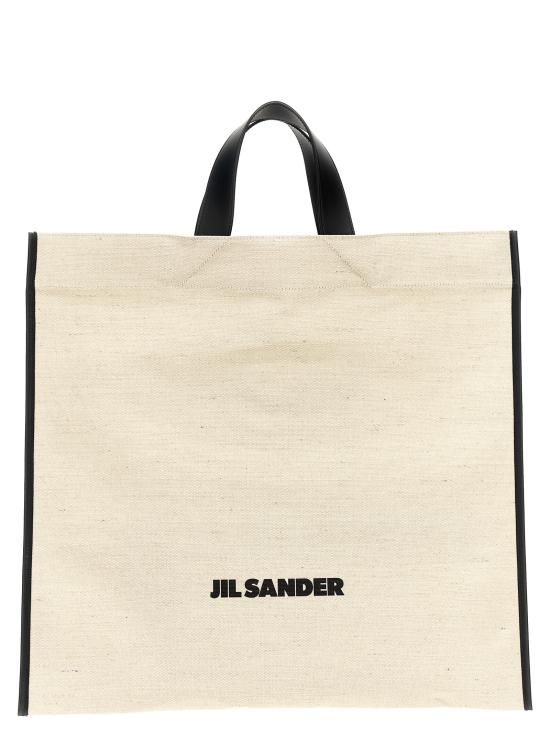 26FW 질샌더 토트백 J07WD0105P7060280 White Black