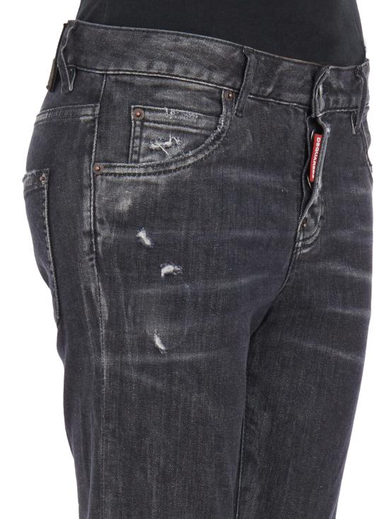  디스퀘어드2 스트레이트 팬츠 HS75LB0857S30503900 BLACK - DSQUARED2