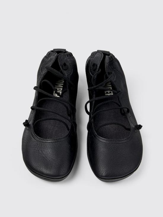 25FW 캠퍼 플랫 슈즈 K400194 029 RIGHT 0 Black - CAMPER